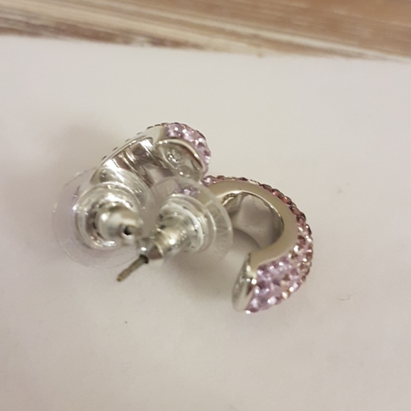2/$20 Purple Crystal Earrings - Picture 4 of 6